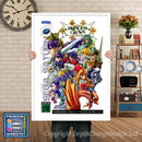 Sega Saturn Princess Crown Jp Game Inspired Retro Poster