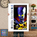 Sega Saturn Resurrection Rise 2 Game Inspired Retro Poster