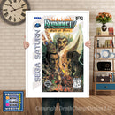 Sega Saturn Romance Of The Three Kingdoms IV Wall Of Fire Game Inspired Retro Poster