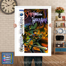 Sega Saturn Shining The Holy Ark Game Inspired Retro Poster