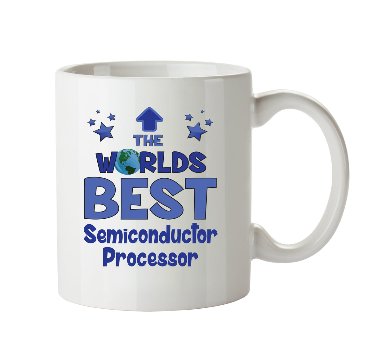 Worlds Best Semiconductor Processor Mug - Novelty Funny Mug – printed mug product image 1