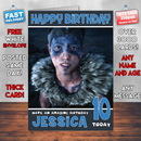 Personalised Senuas Sacrifice 2016 Inspired Style Game Kids Inspired Birthday Card (SA)