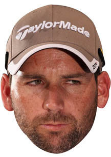 Sergio Garcia GOLF 2018 Celebrity Face Mask Fancy Dress Cardboard Costume Mask – Sergio Garcia GOLF 2018 Face Mask