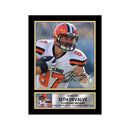 Seth DeValve Limited Edition Football Signed Print - American Footballer