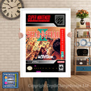 Shanghai II Dagon's Eye Super Nintendo GAME INSPIRED THEME Retro Gaming Poster A4 A3 A2 Or A1