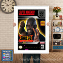 Shaqfu Super Nintendo GAME INSPIRED THEME Retro Gaming Poster A4 A3 A2 Or A1