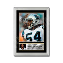 Shaq Thompson 1 Limited Edition Football Signed Print - American Footballer