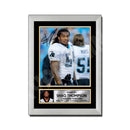 Shaq Thompson 2 Limited Edition Football Signed Print - American Footballer