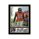 Shaquil Barrett Limited Edition Football Signed Print - American Footballer