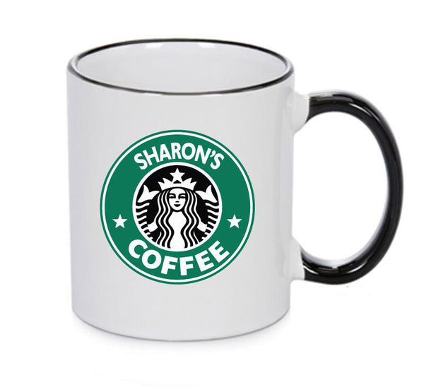 SHARON'S COFFEE Mug Adult Mug Gift – printed mug product image 1