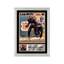 Shawn Williams Limited Edition Football Signed Print - American Footballer