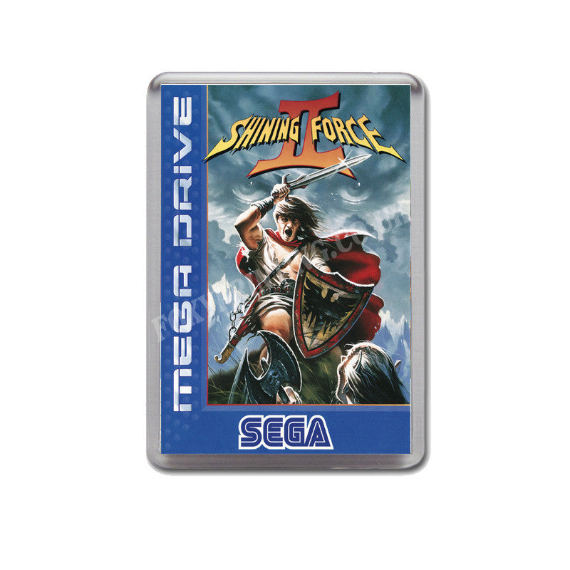 Shining Force 2 Eu Game Style Inspired Sega Megadrive Retro Video Gaming Magnet