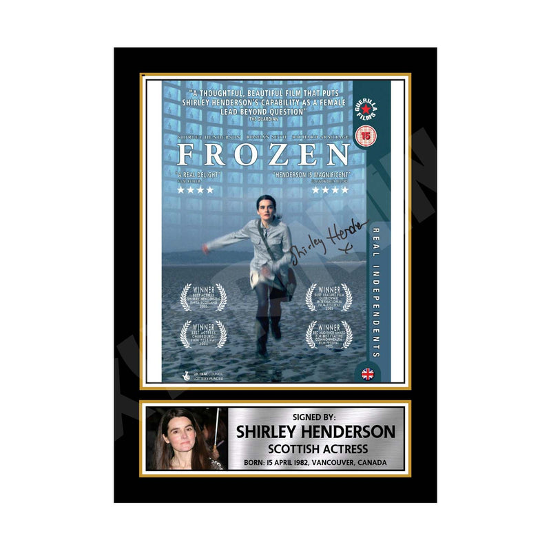 Shirley Henderson 1 Limited Edition Movie Signed Print