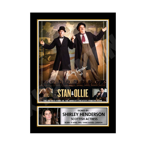 Shirley Henderson 2 Movie Printed Signature Print