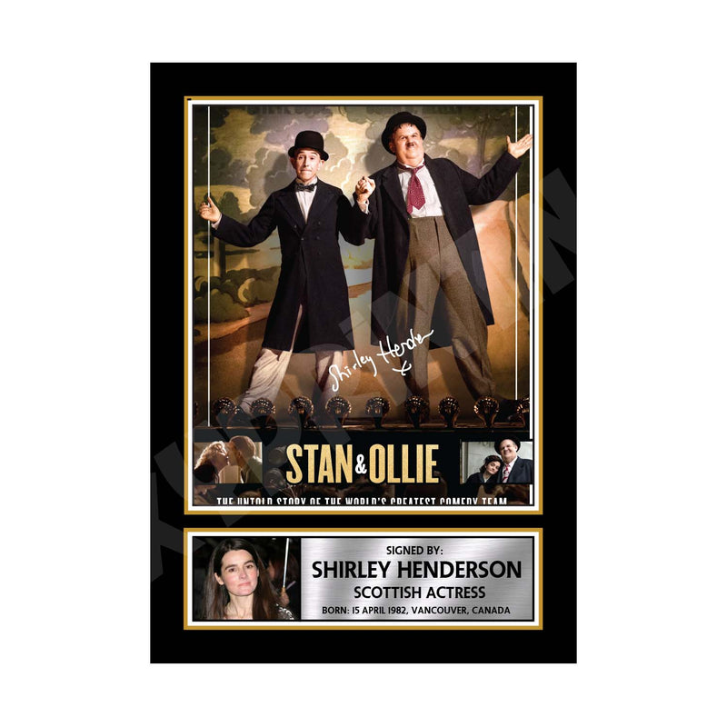 Shirley Henderson 2 Limited Edition Movie Signed Print