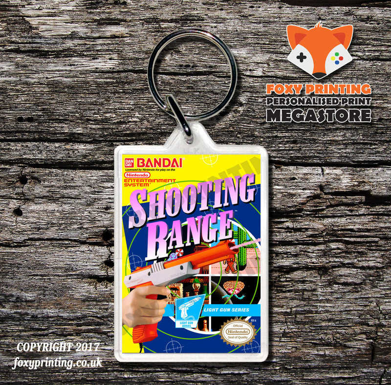 Shingen The Ruler Retro NES Game Cover Art Gaming Keyring