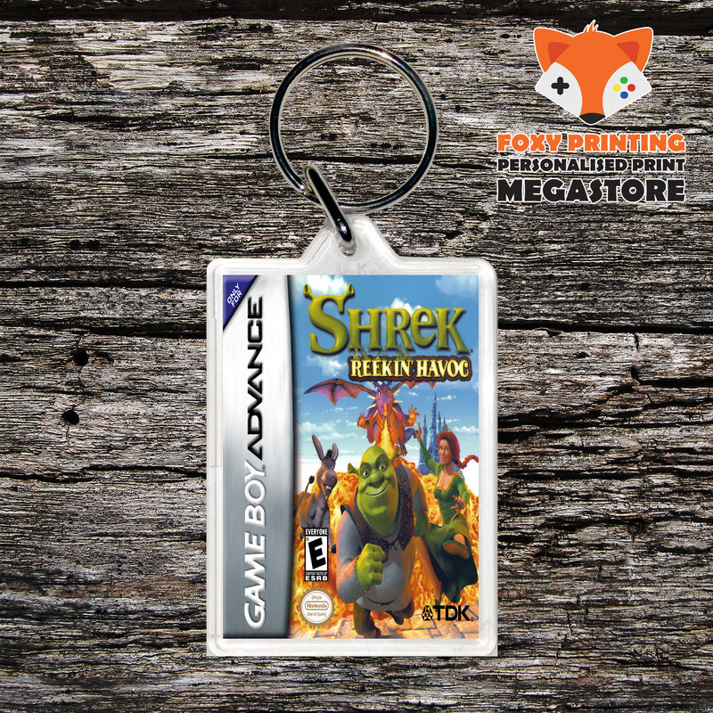 Shrek - Reekin' Havoc Retro Gaming Keyring