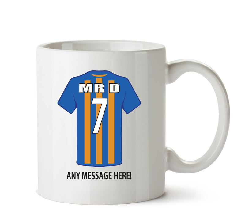 Shrewsbury Town INSPIRED Football Team Mug Personalised Mug