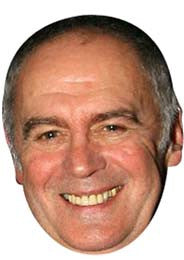 Sid Waddell Darts Celebrity Face Mask Fancy Dress Cardboard Costume Mask