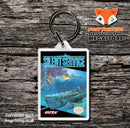 Side Pocket Retro NES Game Cover Art Gaming Keyring