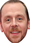 Simon Pegg -2- Celebrity Face Mask Fancy Dress Cardboard Costume Mask