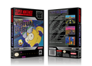Simpsons Virtual Bart Replacement Nintendo SNES Game Case Or Cover