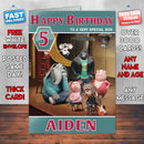 Sing Animation 2016 Theme Style Personalised Kids Inspired Movie Birthday Card (SA)