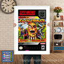 Skuljagger Super Nintendo GAME INSPIRED THEME Retro Gaming Poster A4 A3 A2 Or A1