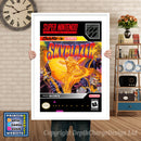 Skyblazer Super Nintendo GAME INSPIRED THEME Retro Gaming Poster A4 A3 A2 Or A1