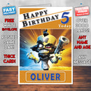 Personalised Skylanders Imaginators Inspired Style Game Kids Inspired Birthday Card (SA)