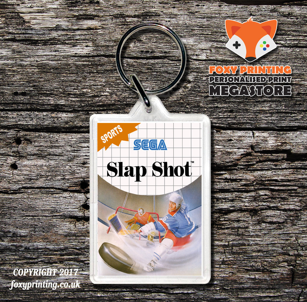 Slapshot - Sega Master System Keyring