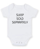 Sleep Sold Separately Personalised Baby Boy Girl Unisex Short Sleeve Bodysuit