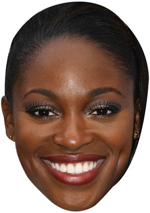 Sloane Stephens Face Mask – Fancy Dress Cardboard Costume Mask