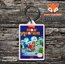 Snoopy Retro NES Game Cover Art Gaming Keyring