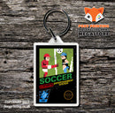 Snow Brothers Retro NES Game Cover Art Gaming Keyring
