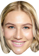 Sofia Hublitz 2020 Dress Cardboard Celebrity Party Face Mask