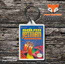 Soccer Retro NES Game Cover Art Gaming Keyring