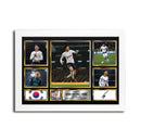 Son Heung-min MC1602 - Black Frame Autographed Football Poster