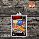 Sonic Blast Man II Game Inspired Retro Gaming Keyring