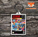 Sonic Blast Man Game Inspired Retro Gaming Keyring