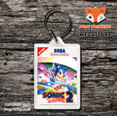 Sonic The Hedgehog 2 AU - Sega Master System Keyring