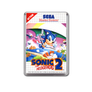 Sonic The Hedgehog 2 Au Sega Master System Game Inspired Fridge Magnet
