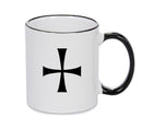 Soot Black Handle Alchemy Mug GOTHIC GOTH HORROR STARS HORROSCOPE BLACK MAGIC MUG
