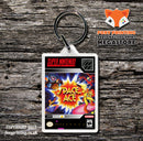 Space Ace Game Inspired Retro Gaming Keyring