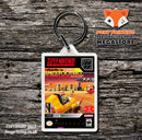 Space Football Game Inspired Retro Gaming Keyring