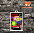 Spawn Game Inspired Retro Gaming Keyring