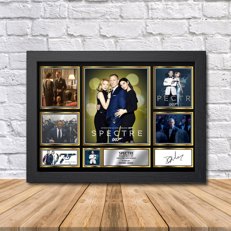 Spectre James Bond Limited Edition Signed Print