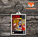 Speed Racer Game Inspired Retro Gaming Keyring