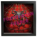 Spider-Man Emblem Lego Display Case - Minifigure Display Background and Frames