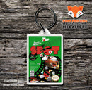 Spiderman Sinister Six Retro NES Game Cover Art Gaming Keyring